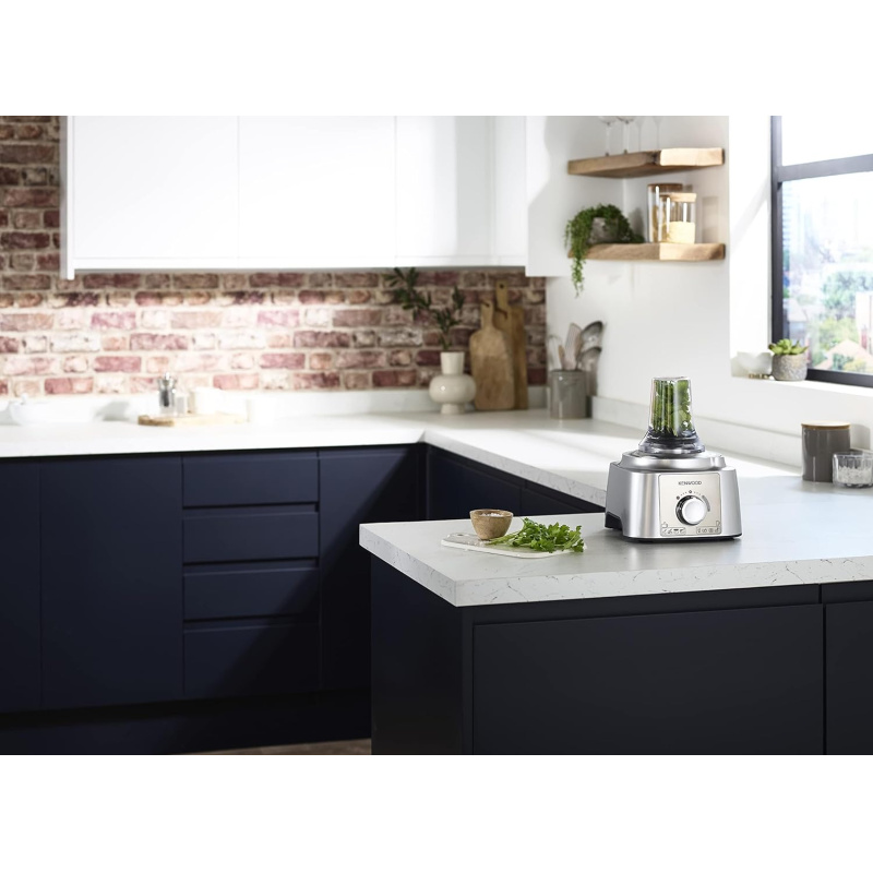 كيتشن ماشين كينوود 1000 وات FDP65.880SI استانلس KENWOOD كيتشن ماشين كينوود 1000 وات FDP65.880SI استانلس KENWOOD