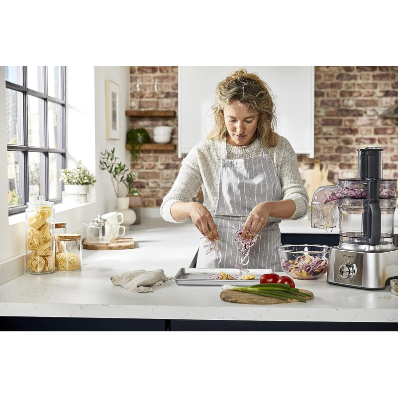 كيتشن ماشين كينوود 1000 وات FDP65.880SI استانلس KENWOOD كيتشن ماشين كينوود 1000 وات FDP65.880SI استانلس KENWOOD