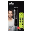 ماكينة حلاقة براون 6 في 1 للرجال شعر و ذقن MGK3220 BRAUN