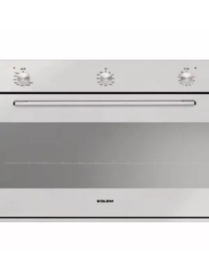 فرن بلت ان جليم جاز 90 سم غاز*غاز مروحة GF9W31IXN Glem Gas
