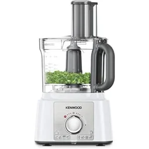 Kenwood Food Processor, 1000W, 3L Bowl, 1.5L Blender, White - OWFDP65.400WH