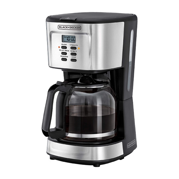 BLACK & DECKER COFFEE MAKER 12 CUPS BLACK DCM85