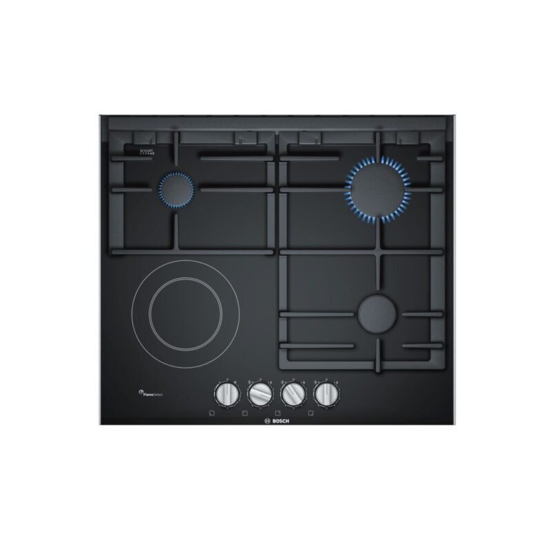 بوتاجاز مسطح بلت ان بوش PRY6A6B70Q غاز كهرباء 60 سم BOSCH