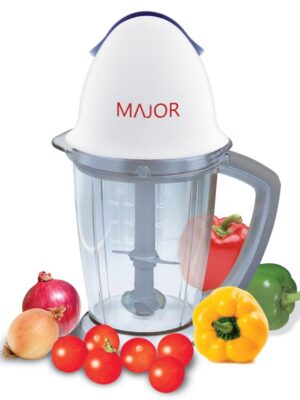 كبة لحمة كهرباء تركي ماجور 550 وات 1.5 لتر 2 سكينة MJCH1202Z MAJOR