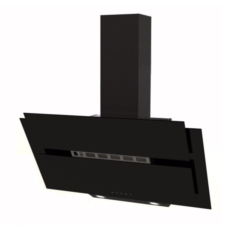 cairocart-elba-decorative-hood-90-cm-850-m3h-digital-touch-black-xch-941-bk7411 شفاط بوتاجاز البا 90 سم XCH 941 BK7411 بلت ان زجاج