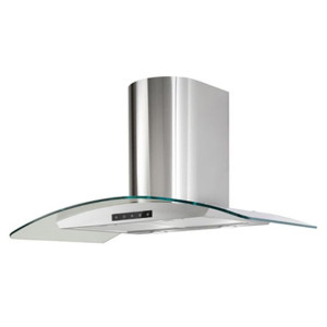 شفاط بوتاجاز البا 90 سم ECHT 9364 GLXR بلت ان استانلس