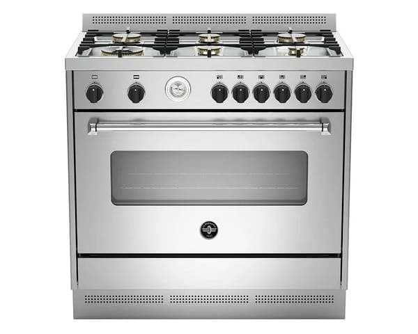 la germania freestanding cooker 90x 60cm 6gas burners stainless steel ams96c81ax 20 | ال جي مصر | Appliance