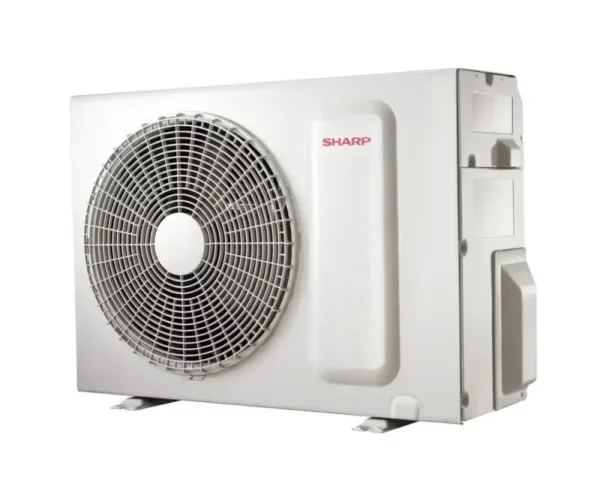 sharp split air conditioner 2 25hp cool heat turbo cool white ay a18yse unit scaled | ابلاينس | Appliance