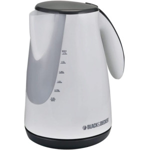 غلاية مياه بلاك اند ديكر 1.7 لتر 2200 واط JC72 بلاستيك ابيض
