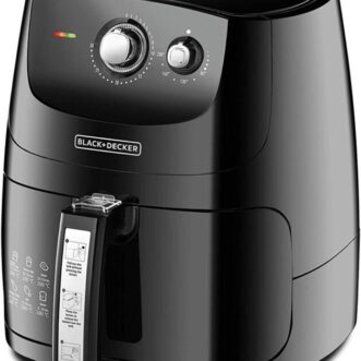 قلاية بلاك اند ديكر AF550 ديجيتال بدون زيت 4 لتر 1.2 كيلو 1500 وات black decker