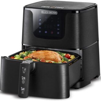 قلاية هوائية بلاك اند ديكر AF700 اير فراير 5.8 لتر بدون زيت ديجيتال