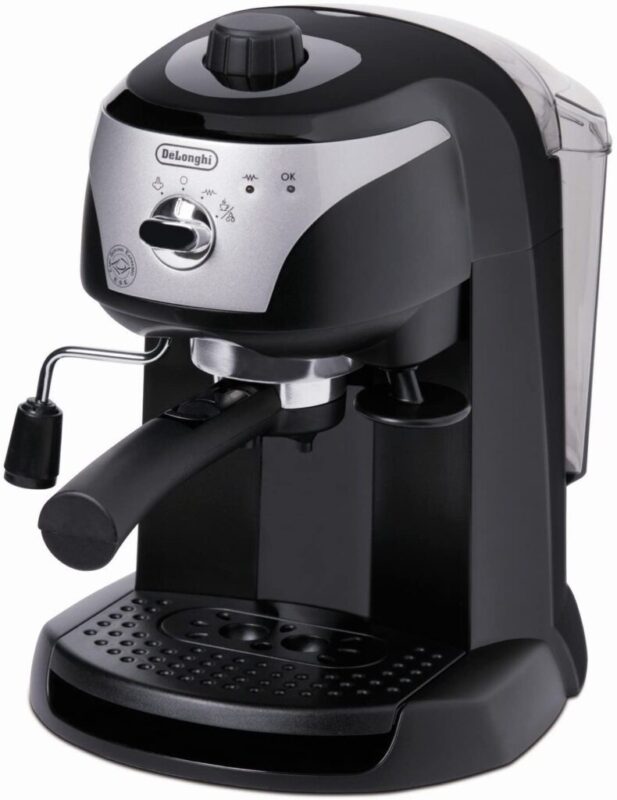 ماكينة قهوة اسبريسو و كابتشينو ديلونجي 15 بار DeLongi EC221.B