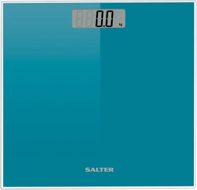 ميزان ديجيتال لقياس الوزن سالتر 180 كجم تركواز SALTER 9037TL3R
