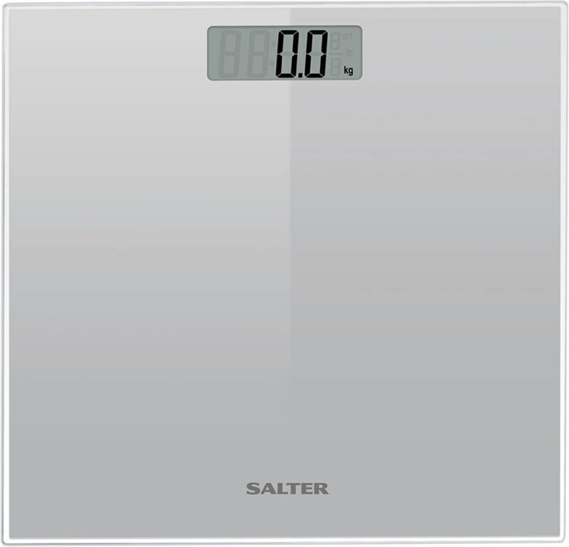 ميزان ديجيتال لقياس الوزن سالتر 180 كجم سيلفر SALTER 9037SV3R