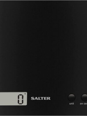ميزان مطبخ ديجيتال 3 كيلو سالتر اسود SALTER 1066BKDR15