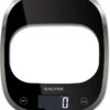ميزان مطبخ ديجيتال 5 كيلو سالتر زجاج اسود SALTER 1050BKDR