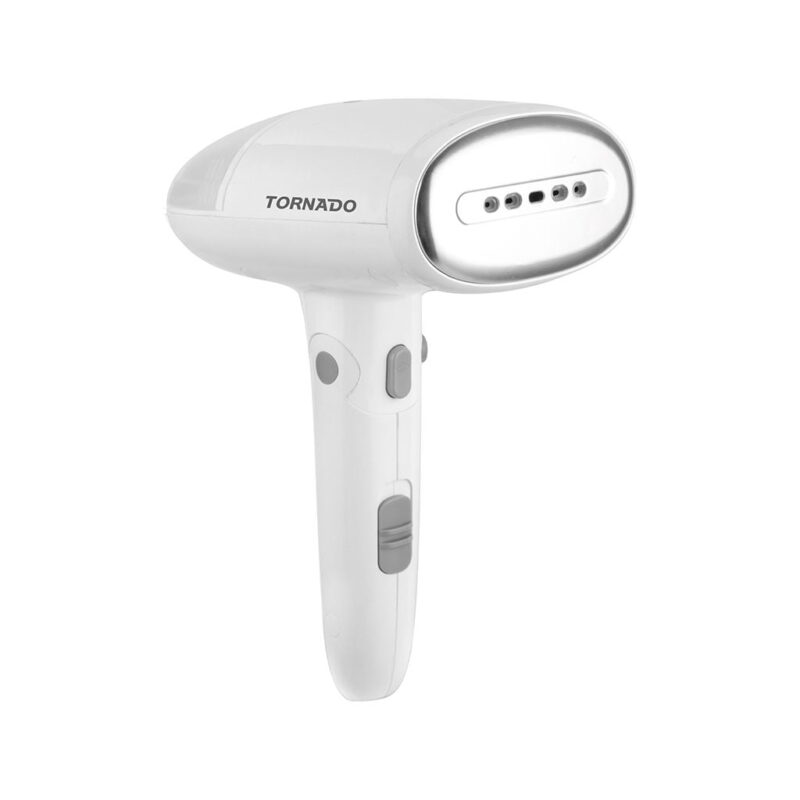 مكواة بخار محمولة تورنيدو 1000 وات قابلة للطي ابيض TST-HS1000P tornado