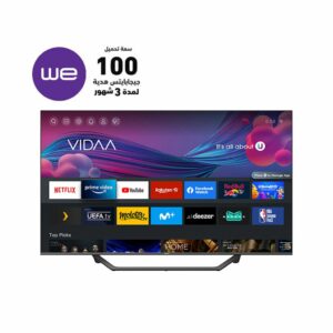 تليفزيون هايسنس 55 بوصة VIDAA Ultra Slim 4K QLED 50A7EG2 hisense