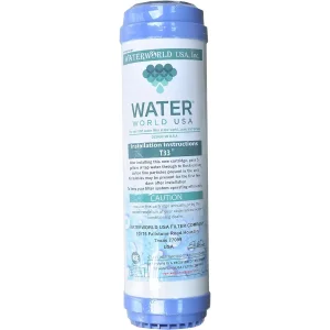 شمع فلتر 5 مراحل وتر ورلد مرحلة ثانية كربون حبيبى ايليت لاين تايوانى KCGAC-10A waterworld