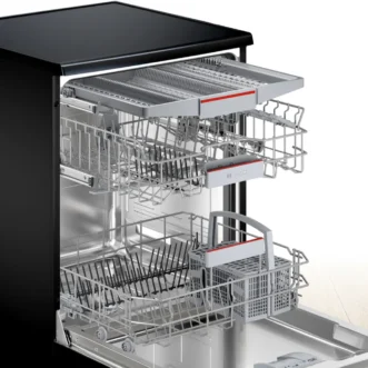 غسالة اطباق بوش 13 فرد أسود ديجيتال BOSCH SMS46NB01V