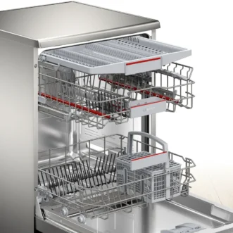 غسالة اطباق بوش 13 فرد فضى شاشة ديجيتال BOSCH SMS6EMI65M