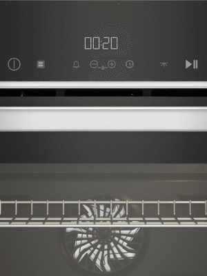 فرن كهرباء بيكو 60 سم ثلاثى الأبعاد بالمروحة BBVM13400XDS BEKO