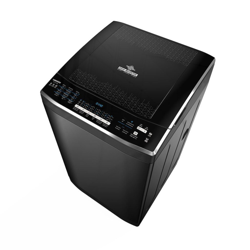 غسالة ملابس تورنيدو 13 كجم DDM انفرتر بطلمبة أسود TWE-TLD13RBK tornado