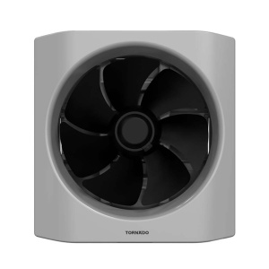 شفاط مطبخ تورنيدو 25 سم أسود × رمادي TVH-20BG tornado