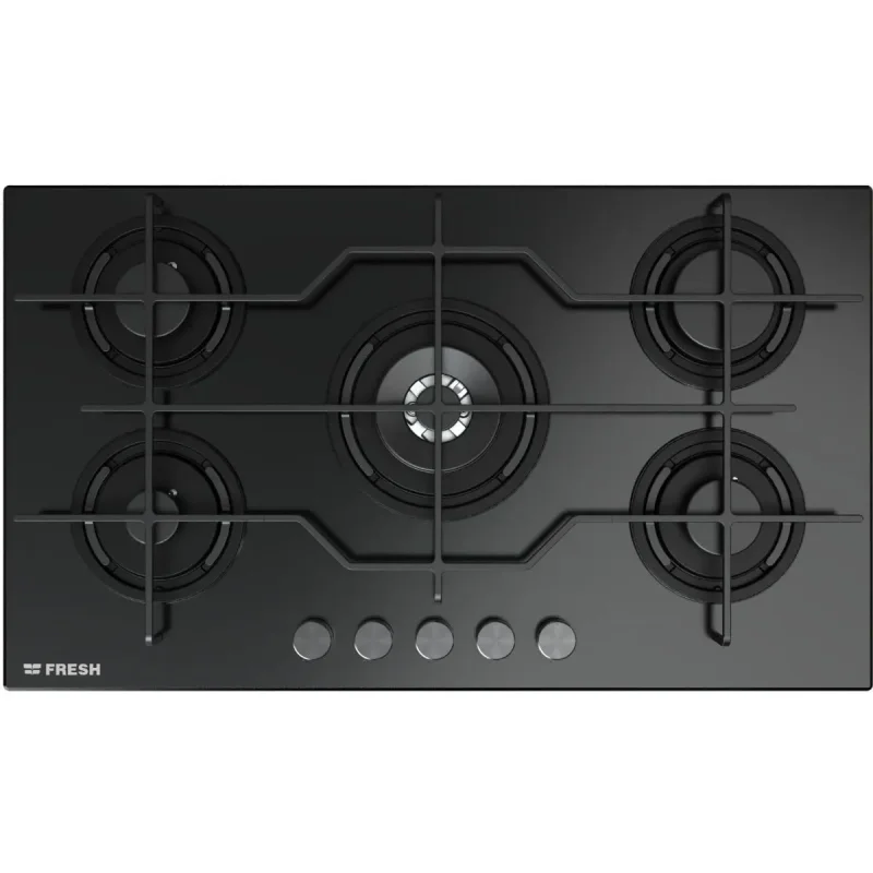 بوتاجاز مسطح بلت ان فريش 90 سم اسود VTC590CM fresh