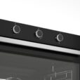 فرن غاز بيكو 90 سم غاز*غاز بالمروحة أسود BBWHT12104BS BEKO