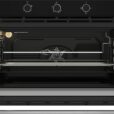 فرن غاز بيكو 90 سم غاز*غاز بالمروحة أسود BBWHT12104BS BEKO
