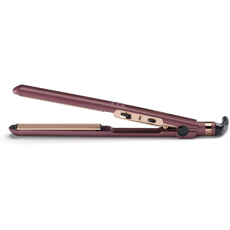 مكواة شعر بيري كراش من بيبي ليس فرد ألواح مطلية بسيراميك كوارتز أرجواني 2183PSDE babyliss مكواة شعر بيري كراش من بيبي ليس فرد ألواح مطلية بسيراميك كوارتز أرجواني 2183PSDE babyliss