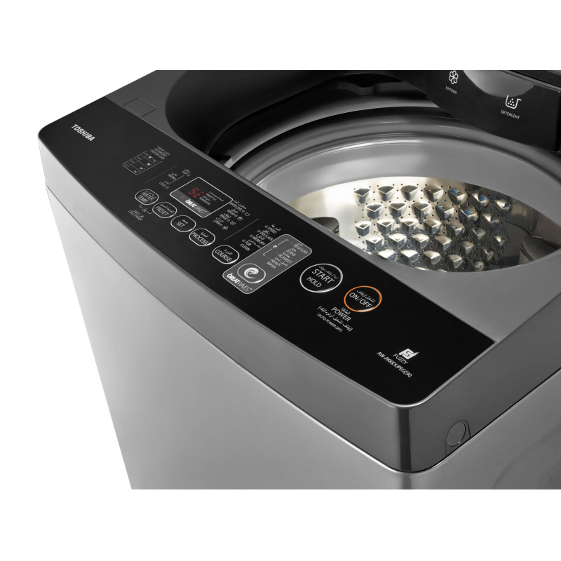 غسالة توشيبا اتوماتيك 11 كيلو تحميل علوي AW-UK1100HUPEG(SK) Toshiba غسالة توشيبا اتوماتيك 11 كيلو تحميل علوي AW-UK1100HUPEG(SK) Toshiba