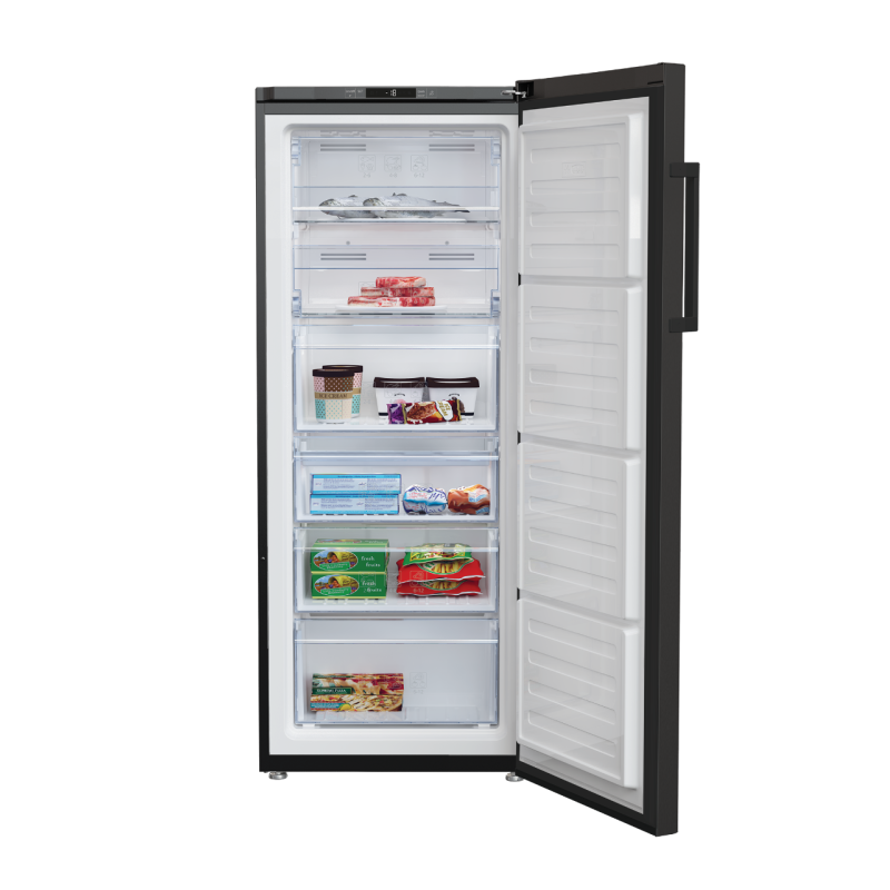 ديب فريزر بيكو رأسى 260 لتر نو فروست أسود 6 درج RFNE260K13B Beko ديب فريزر بيكو رأسى 260 لتر نو فروست أسود 6 درج RFNE260K13B Beko