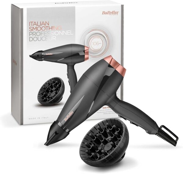 سيشوار بيبليس 2100 وات أيطالى Ref.6709DE BaByliss