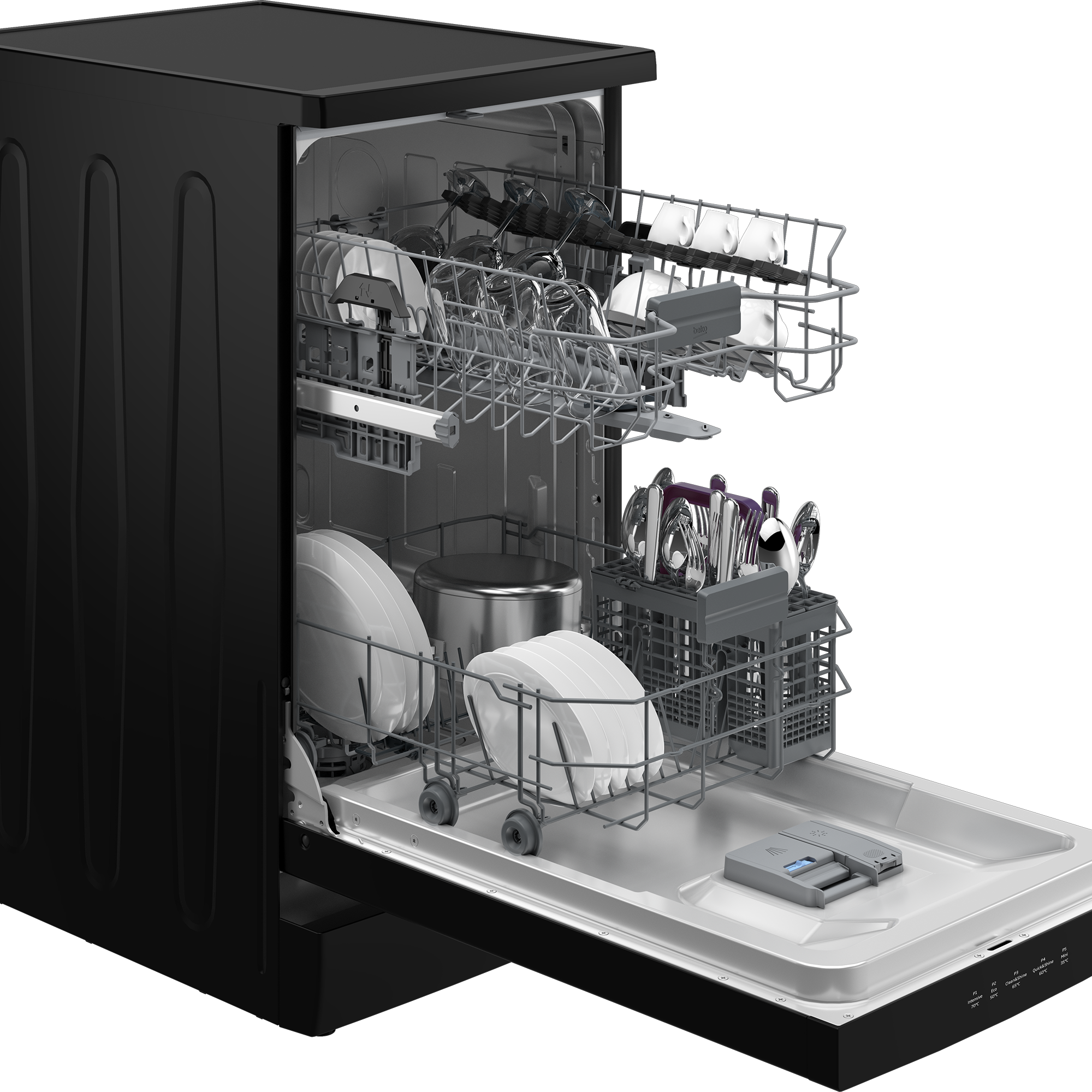 غسالة أطباق بيكو 10 فرد اسود ديجيتال BDFS15020B BEKO غسالة أطباق بيكو 10 فرد اسود ديجيتال BDFS15020B BEKO