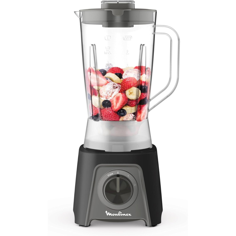 خلاط مولينكس 450 واط جرش الثلج اسود LM2C3125 Moulinex خلاط مولينكس 450 واط جرش الثلج اسود LM2C3125 Moulinex