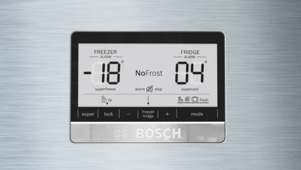 ثلاجة بوش 641 لتر ستانلس ستيل KDN86AI3E9 BOSCH