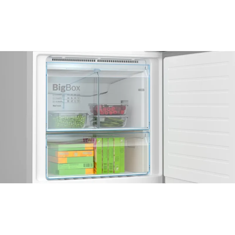 ثلاجة بوش كومبى 559 لتر ستانلس ستيل أسود KGN56CX30U BOSCH ثلاجة بوش كومبى 559 لتر ستانلس ستيل أسود KGN56CX30U BOSCH