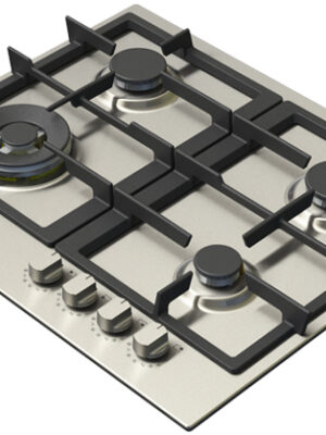 بوتاجاز مسطح بلت ان كيتشن لاين غاز 60 سم استانلس ستيل Kitchen line IJ4VRSMSG0XS