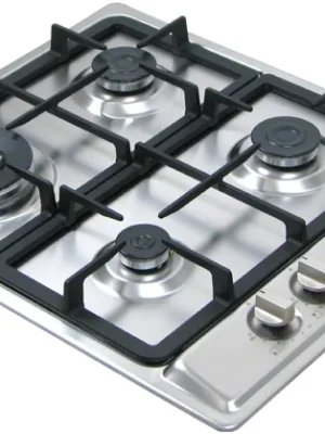 مسطح كيتشن لاين غاز 60 سم استانلس ستيل هيفي ديوتي زيبا ZP.GN4014 Kitchen line