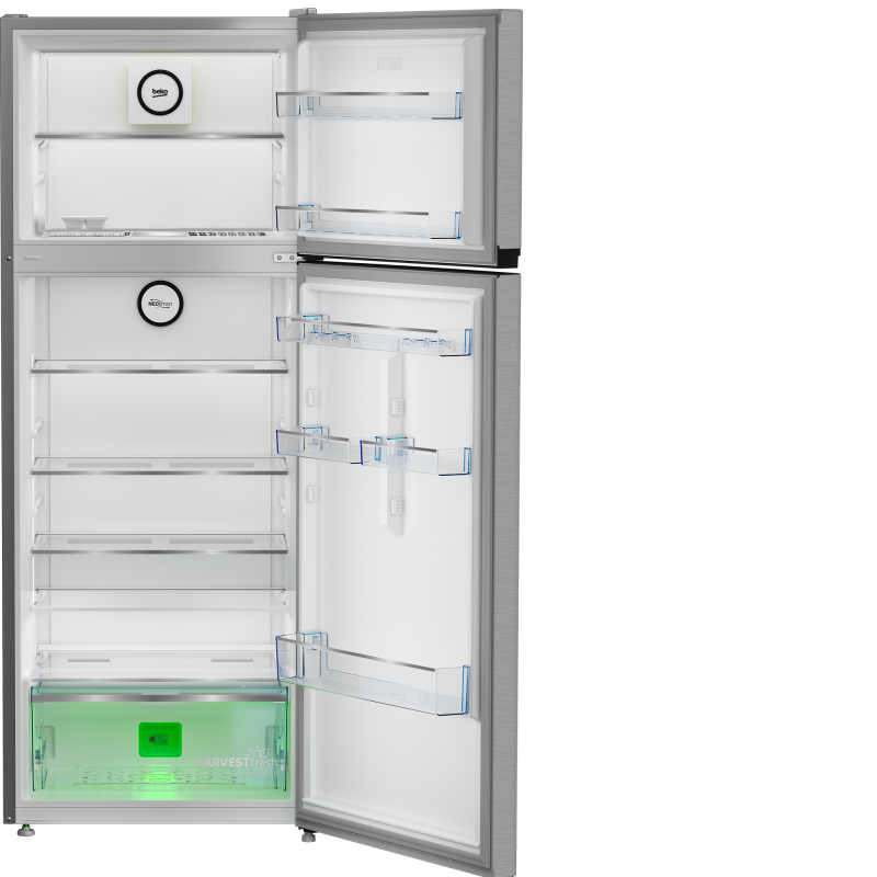 ثلاجة بيكو 450 لتر نوفروست أنفرتر 2 باب استالس RDNE455M20XBIEG beko ثلاجة بيكو 450 لتر نوفروست أنفرتر 2 باب استالس RDNE455M20XBIEG beko