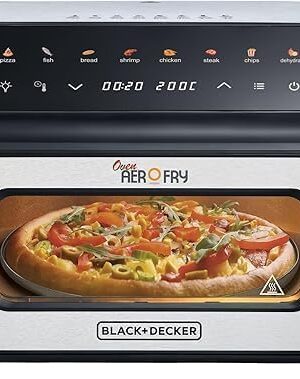 قلاية و شواية و فرن بيتزا بلاك أند ديكر 5 في 1 PGAF105-B5 blackanddecker