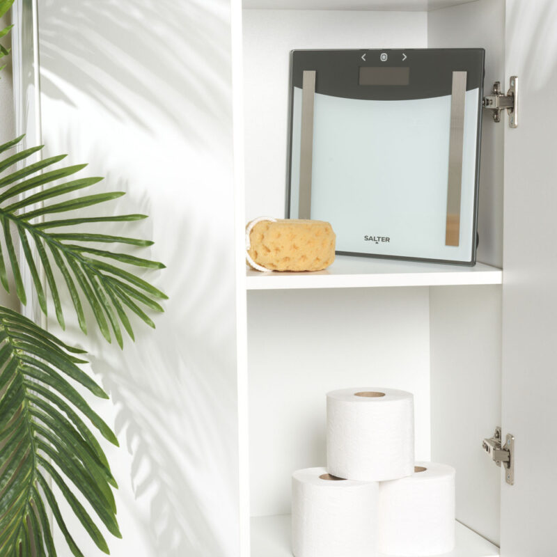 ميزان حمام سالتر 180 كيلو تحليلي ديجيتال فضى 9137SVWH3R salter ميزان حمام سالتر 180 كيلو تحليلي ديجيتال فضى 9137SVWH3R salter