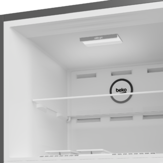 ثلاجة بيكو 477 لتر نوفروست أنفرتر 2 باب اسود B3RDNE500LXBR beko