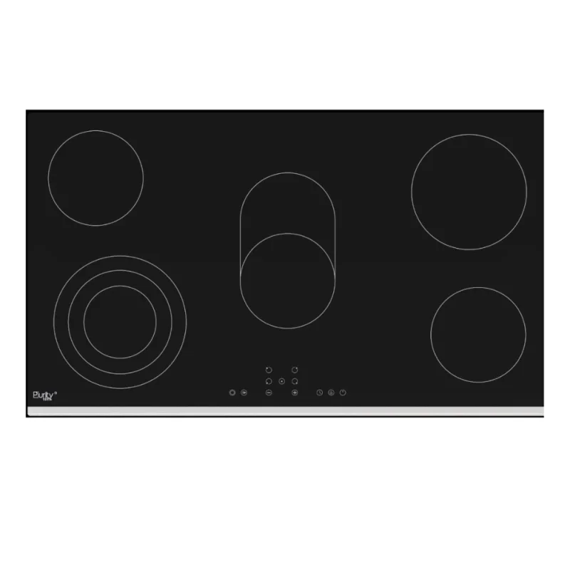 Purity 5-Burner Electric Ceramic Cooktop, Black, HPREE-V9050 Purity 5-Burner Electric Ceramic Cooktop, Black, HPREE-V9050