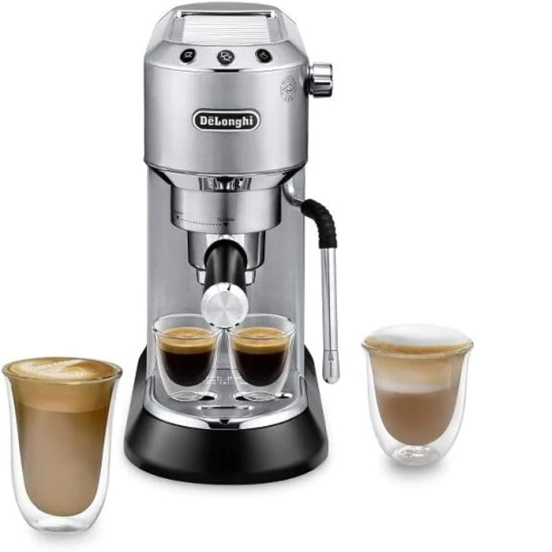 ماكينة قهوة اسبريسو وكابتشينو ديلونجي ديديكا ارتي EC885.M DeLongi