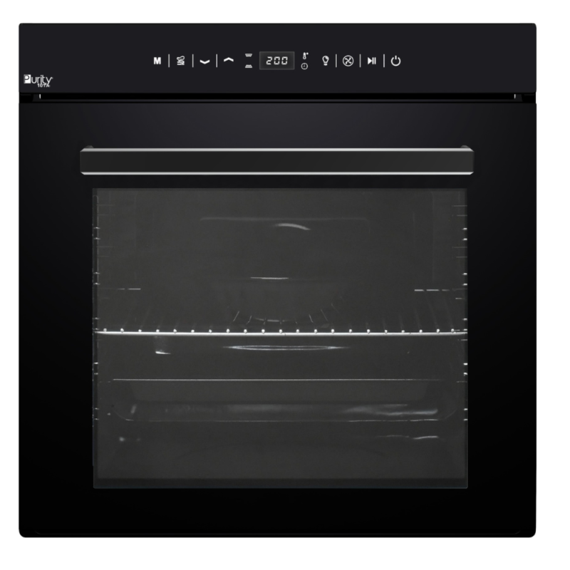 فرن بيورتى 60 سم كهرباء 88 لتر أسود ديجيتال KPT6020EETDB purity