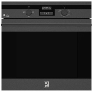 فرن بيورتى 60 سم غاز شواية غاز أسود ديجيتال FR PRO purity