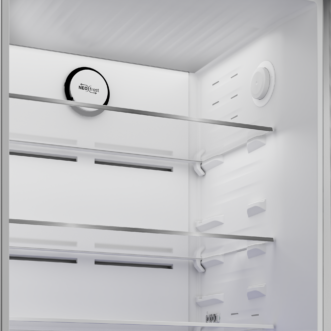 ثلاجة بيكو 455 لتر صافى 406 لتر نوفروست أنفرتر 2 باب استانليس غامق RDNG551M20XBR beko